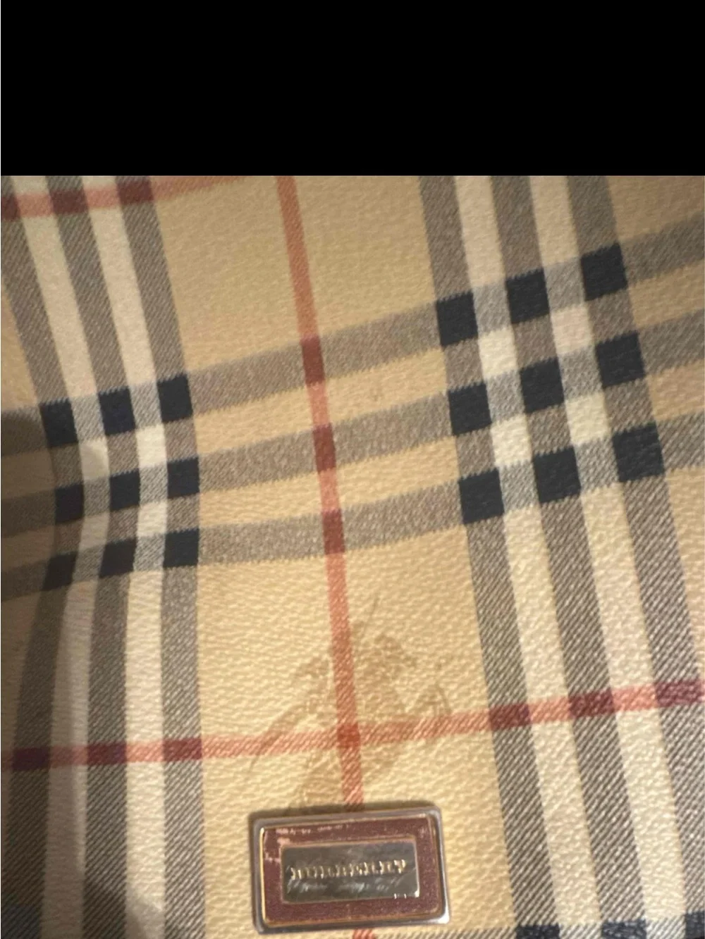 Burberry haymarket Lornel bag